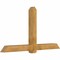 Ekena Millwork Eugene Rough Sawn Timber Gable Bracket, Western Red Cedar, 84"W x 45"H x 6"D x 6"F, 13/12 Pitch GBW084X45X0606EUG00RWR - alternate 3